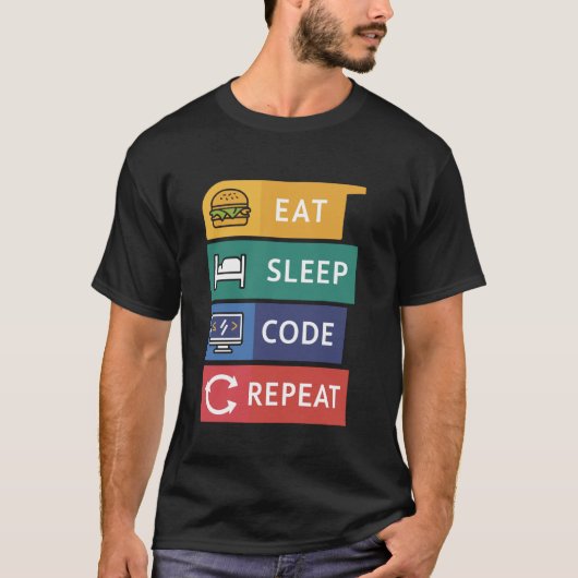 T-shirt Codage du programmeur de Coder amusant Code de som (Devant)