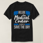 T-shirt Codage Médicale Coder Médicale (Design devant)