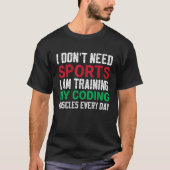 T-shirt Codage Programmer (Devant)