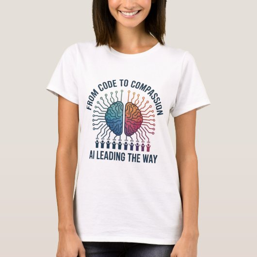 T-shirt Code à Compassion - Chemise à slogan d'éth (Devant)