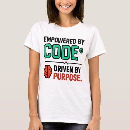 T-Shirt Code Avec Objectif (Devant)