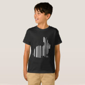 T-shirt CODE BARRE LAPIN Lapin Lièvre Motif Code-Barres (Devant entier)