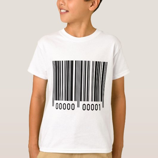 T-shirt Code-barres (Devant)