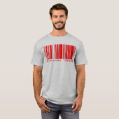 T-shirt Code barres (Devant entier)