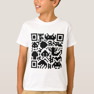 T-shirt Code barres carré