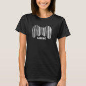 T-shirt Code-barres Jeu Gamer Zocker Code-barres (Devant)