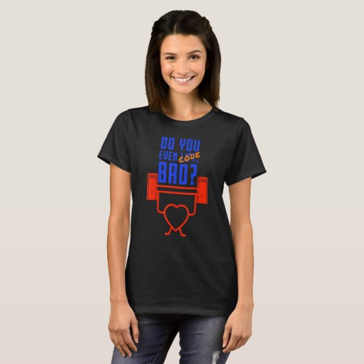T-shirt Code Bro (Devant entier)