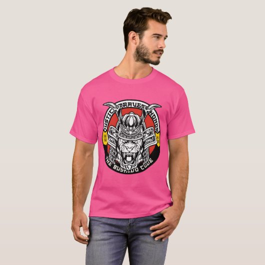 T-shirt Code Bushido Samurai (Devant entier)