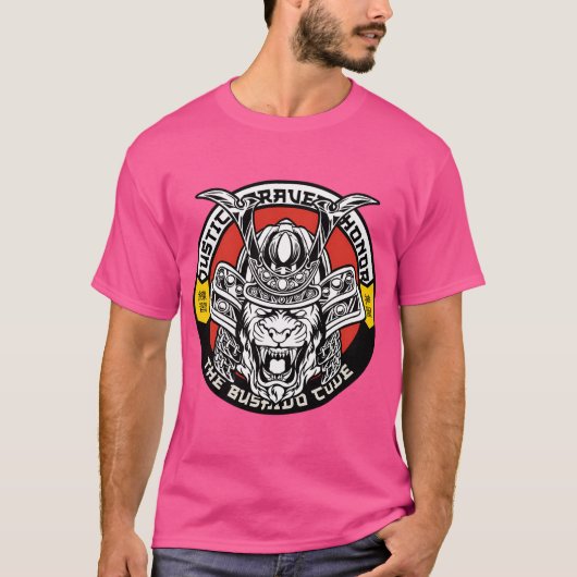 T-shirt Code Bushido Samurai (Devant)