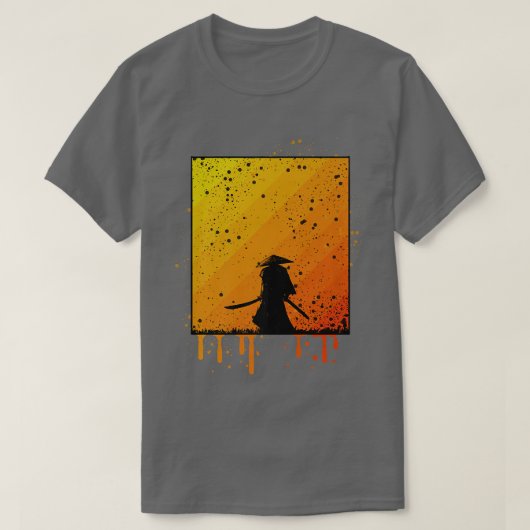T-shirt Code Bushido Samurai Japon (Design devant)