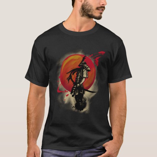 T-shirt Code Bushido Samurai Japon (Devant)