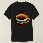 T-shirt Code café (Design devant)