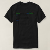T-shirt Code café (Design devant)