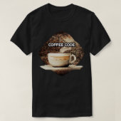 T-shirt Code café 1 (Design devant)