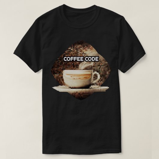 T-shirt Code café 1 (Design devant)