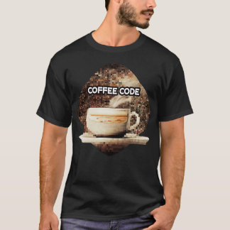 T-shirt Code café 1