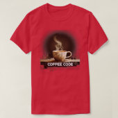 T-shirt Code café 2 (Design devant)