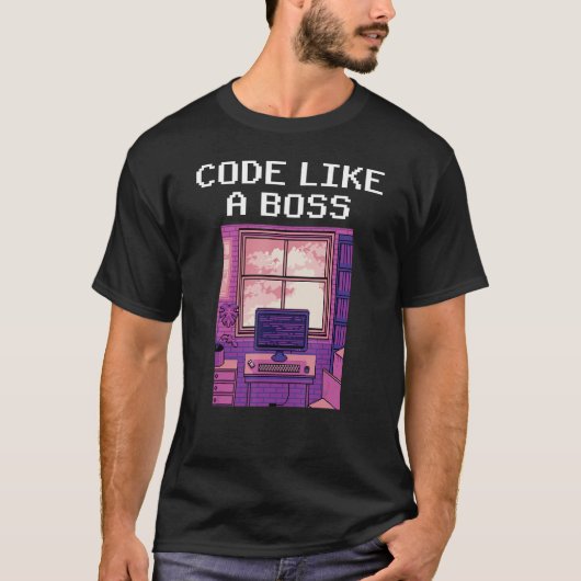 T-shirt Code comme un patron 3 (Devant)