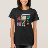 T-shirt Code Comme Une Fille Coder Programmer Logiciel Dév (Devant)