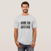 T-shirt CODE DE BARRE Z Génération (Devant entier)