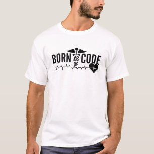 T-shirt Code de codage ICD du programmeur de code Médicale