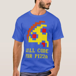 T-shirt Code De Programmation Logicielle Pizzacoder