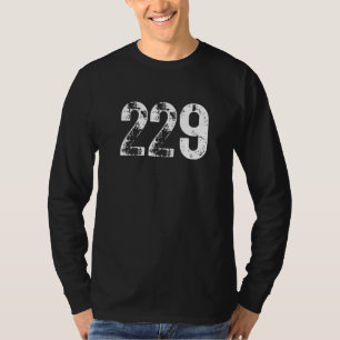 T-shirt Code de zone 229 Albany GA Code de zone de télépho