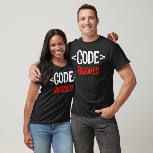 T-shirt Code du développeur de programmeur Balise Code de (Unisexe)