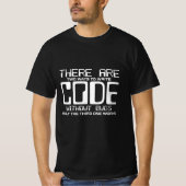 T-shirt Code Écriture Programmer sans bogues (Devant)