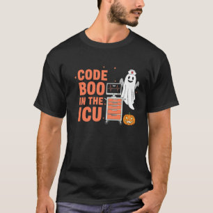 T-shirt Code Fantôme en soins intensifs Infirmière drôle H
