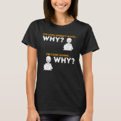 T-shirt Code Fonctionne Pourquoi Informatique Programmeur (Devant)
