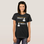 T-shirt Code Fonctionne Pourquoi Informatique Programmeur (Devant entier)