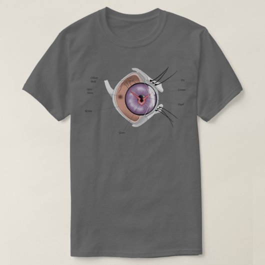 T-shirt Code Geass Scientific Eye Chart (Design devant)