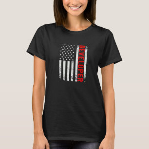 T-shirt Code Geek du programmeur d'ordinateur Coder admini