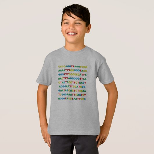 T-shirt CODE GÉNÉTIQUE (Devant entier)