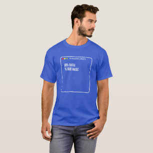 T-shirt Code Magique de Programmeur Drôle - Nom Personnali