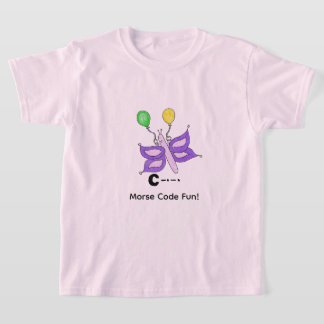 T-shirt Code Morse en Dessin Animé pour les Enfants !  Let