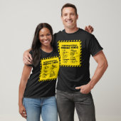 T-shirt Code Morse International – Conception Jaune STEM (Unisexe)