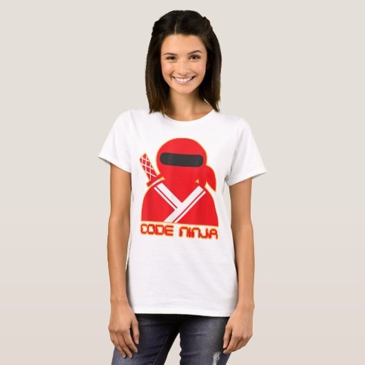 T-shirt Code Ninja Computer Coding Engineer Funny Lovers (Devant entier)