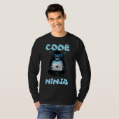 T-shirt Code Ninja Programmer Coder Ordinateur Pr (Devant entier)