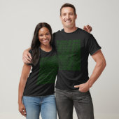 T-shirt Code ordinateur piraté (Unisexe)