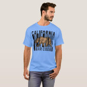 T-shirt Code ours CALIFORNIA ami (Devant entier)