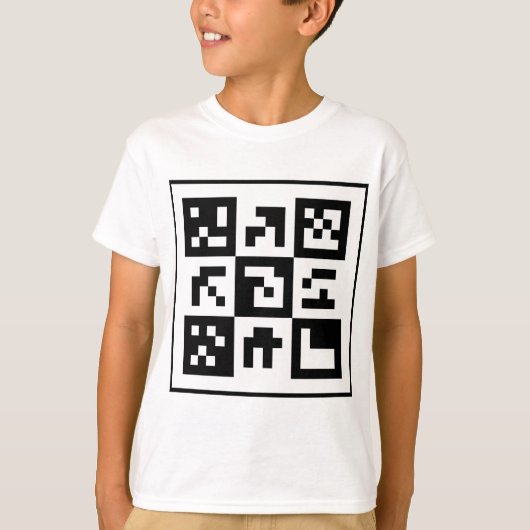 T-shirt code qr (Devant)