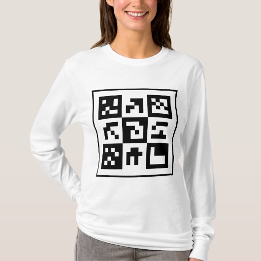 T-shirt code qr (Devant)