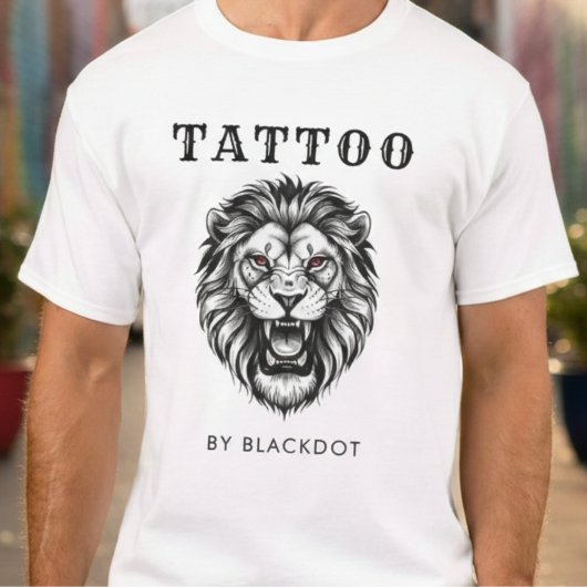T-shirt Code QR de marque créative pour tatoueurs professi