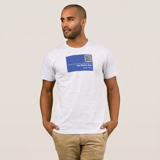 T-shirt Code QR des raccords de tapis (Devant entier)