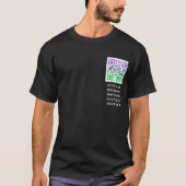T-shirt Code QR DoodleDrip.com (Devant)