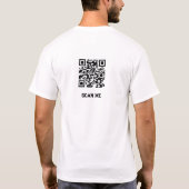 T-shirt Code QR Jésus Destructeur de Dépression Lumière de (Dos)