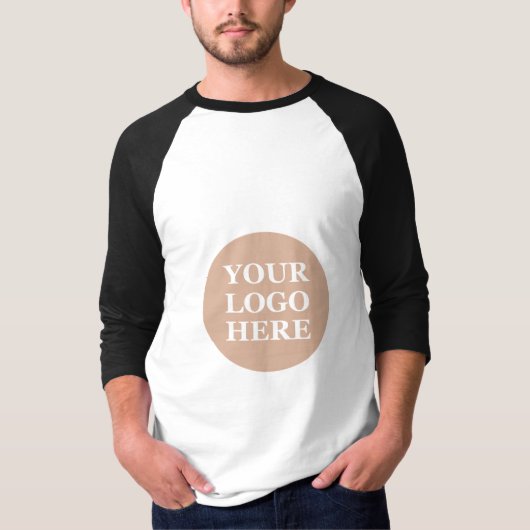 T-shirt Code QR noir élégant et élégant (Devant)