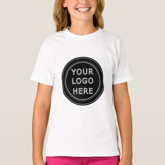 T-shirt Code QR noir élégant et élégant (Devant)